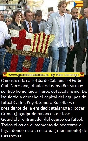 homenaje del barcelona a casanovas